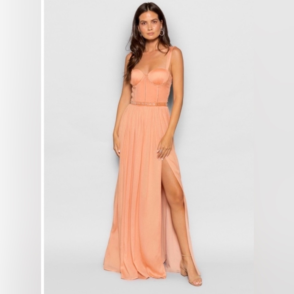 B’CAUSE Gorgeous Maxi Bustier Sweetheart Dress